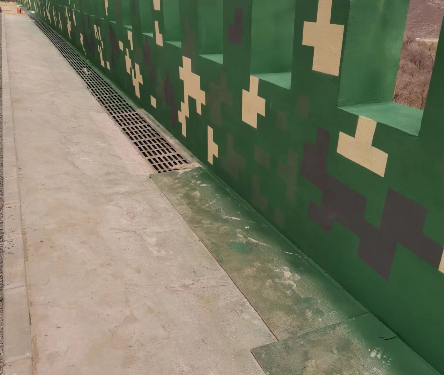 三门峡围墙迷彩喷涂,数迷彩漆